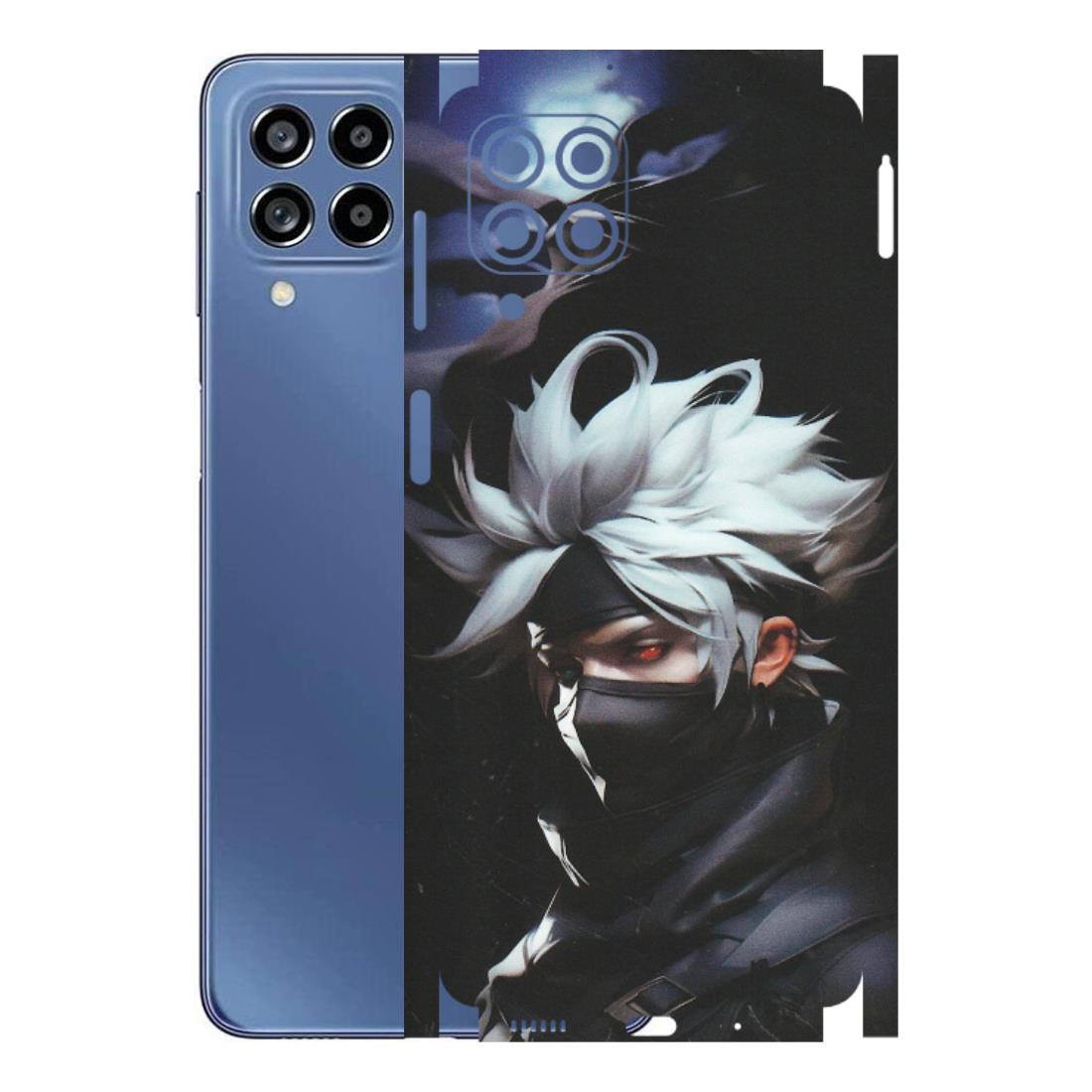 Samsung M/F/Note/Flip and C Phone Skins (All Models) - Ash & Pikachu - Matte Finish (M-26) Samsung Galaxy M53 (5G)