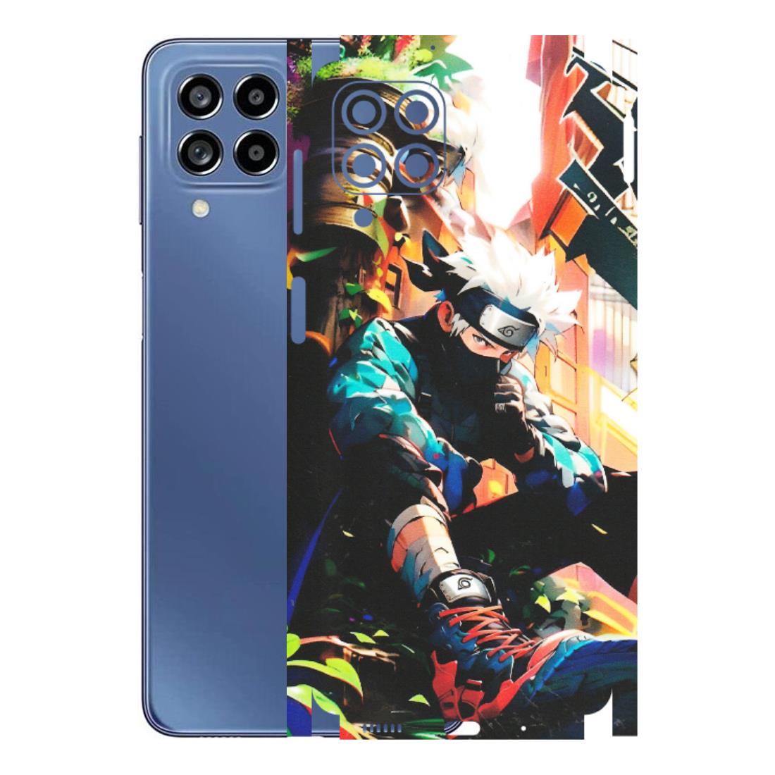 Samsung M/F/Note/Flip and C Phone Skins (All Models) - Ash & Pikachu - Matte Finish (M-26) Samsung Galaxy M53 (5G)