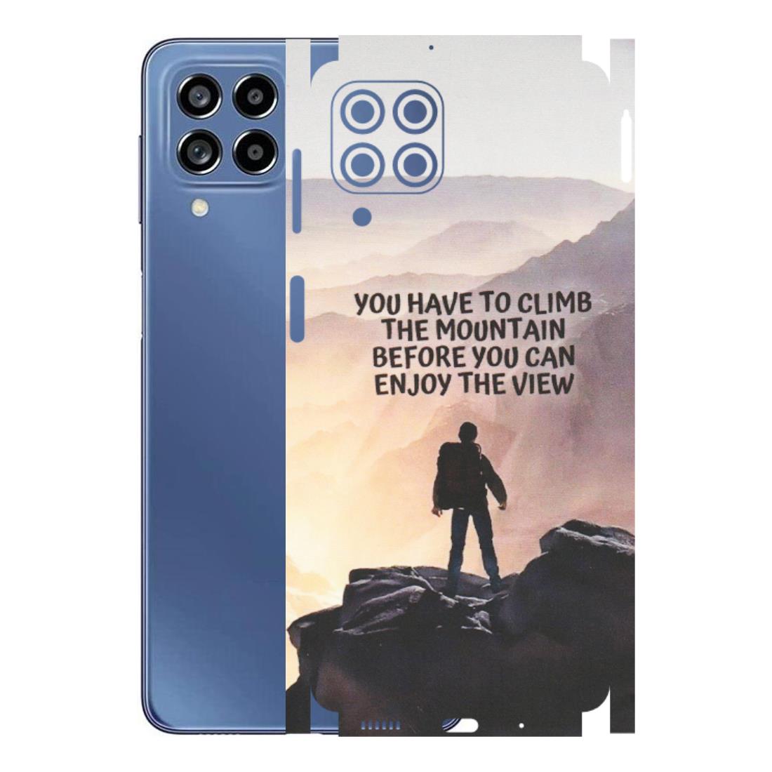 Samsung M/F/Note/Flip and C Phone Skins (All Models) - Motivational Hiking Mountain - Matte Finish (M-28) Samsung Galaxy M53 (5G)