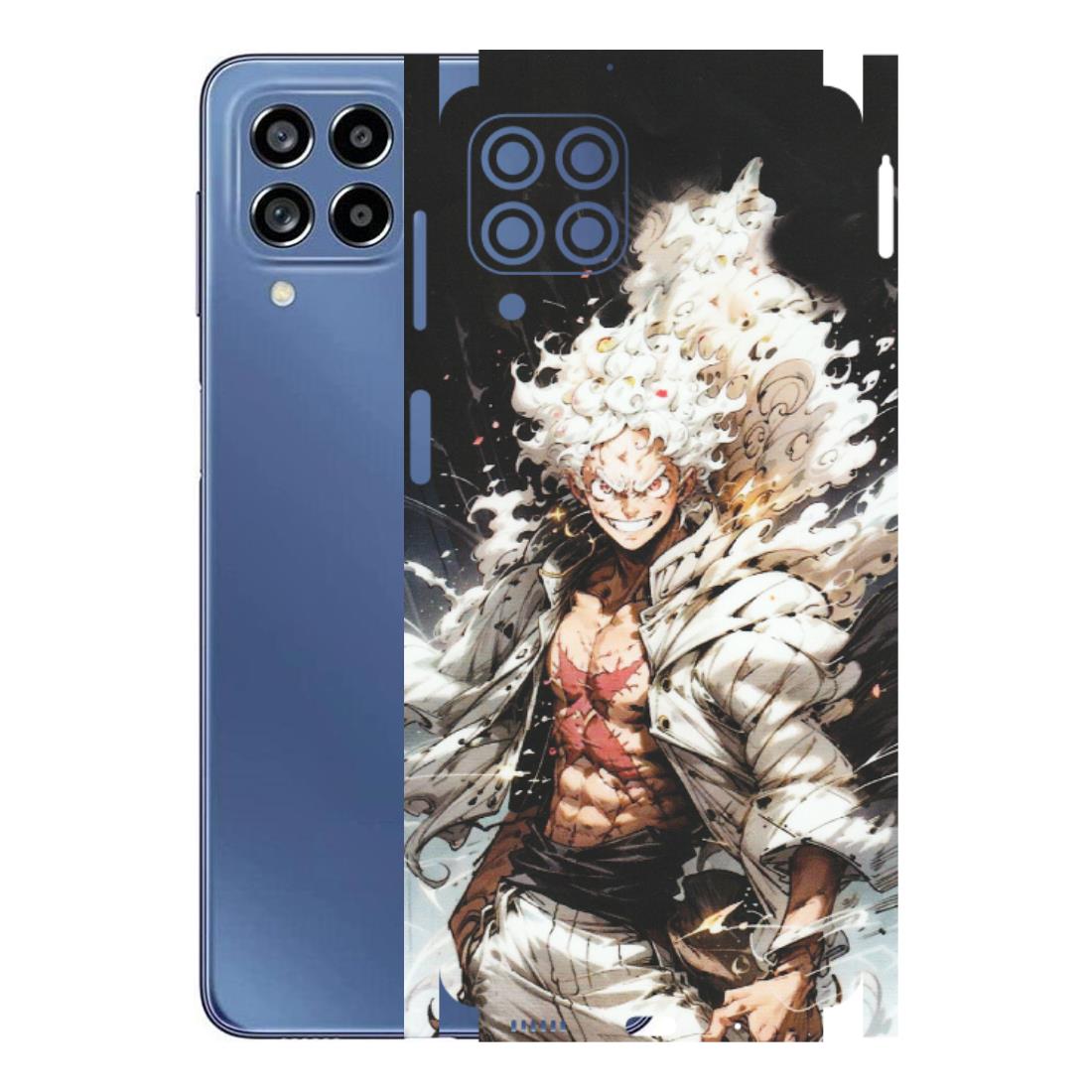 Samsung M/F/Note/Flip and C Phone Skins (All Models) - Anime Angry Classy Character - Matte Finish (M-34) Samsung Galaxy M53 (5G)