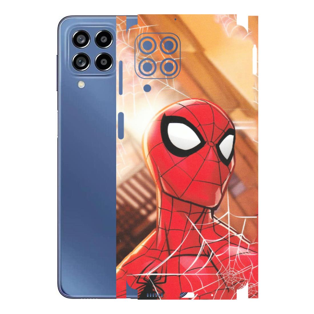 Samsung M/F/Note/Flip and C Phone Skins (All Models) - Spiderman Face New - Matte Finish (M-41) Samsung Galaxy M53 (5G)