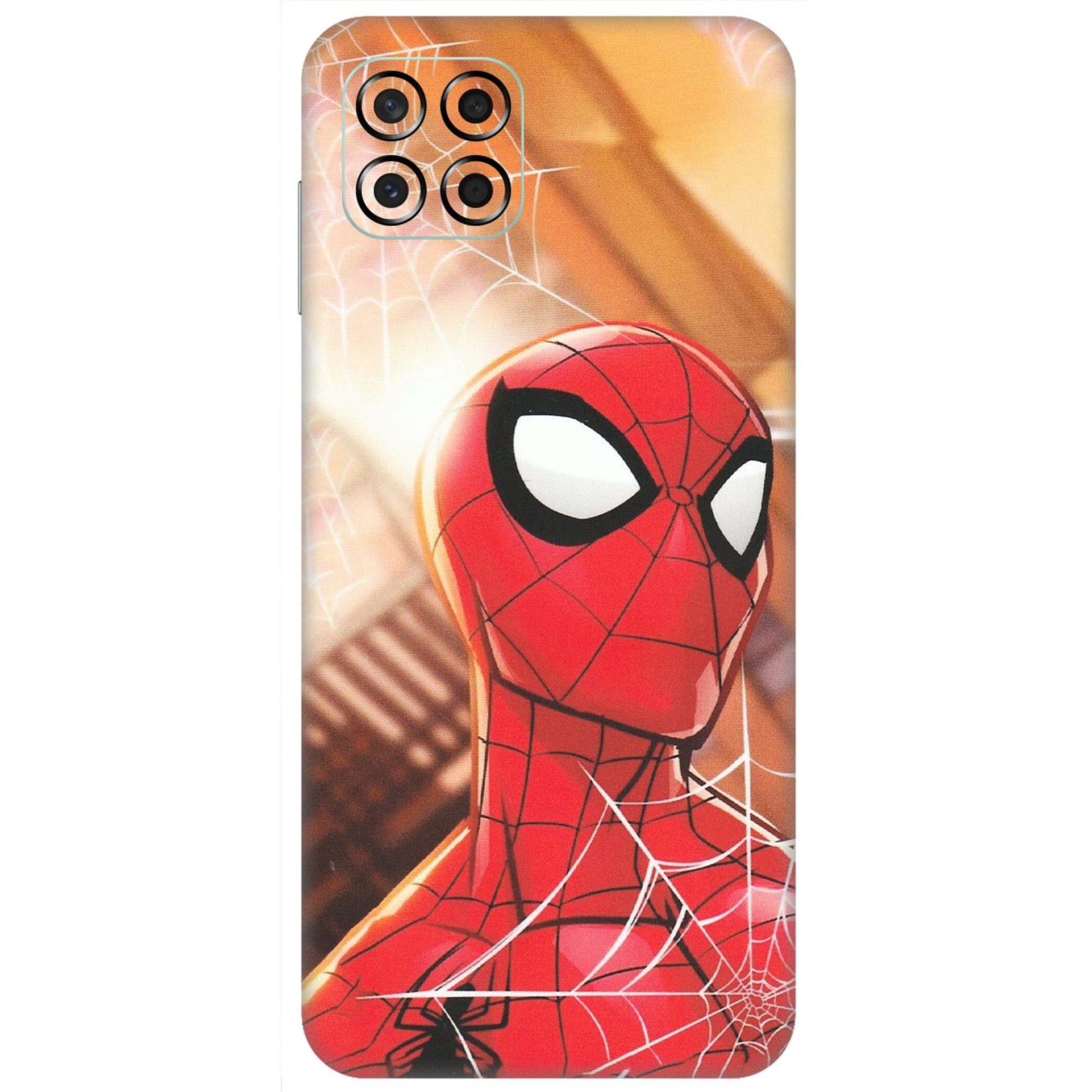 Samsung M/F/Note/Flip and C Phone Skins (All Models) - Spiderman Face New - Matte Finish (M-41) Samsung Galaxy M53 (5G)