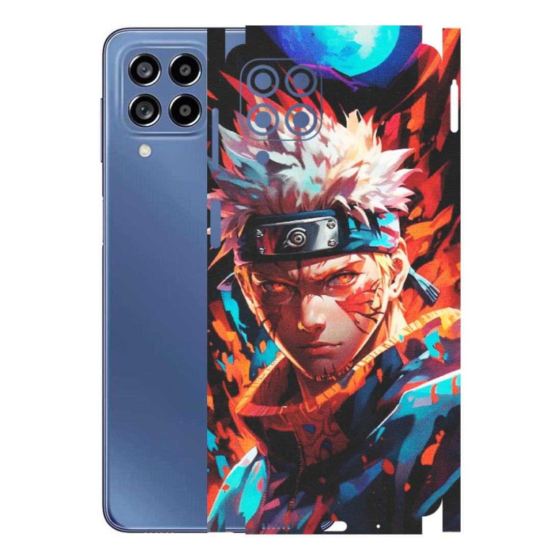 Samsung M/F/Note/Flip and C Phone Skins (All Models) - Anime Ferocious Character - Matte Finish (M-44) Samsung Galaxy M53 (5G)