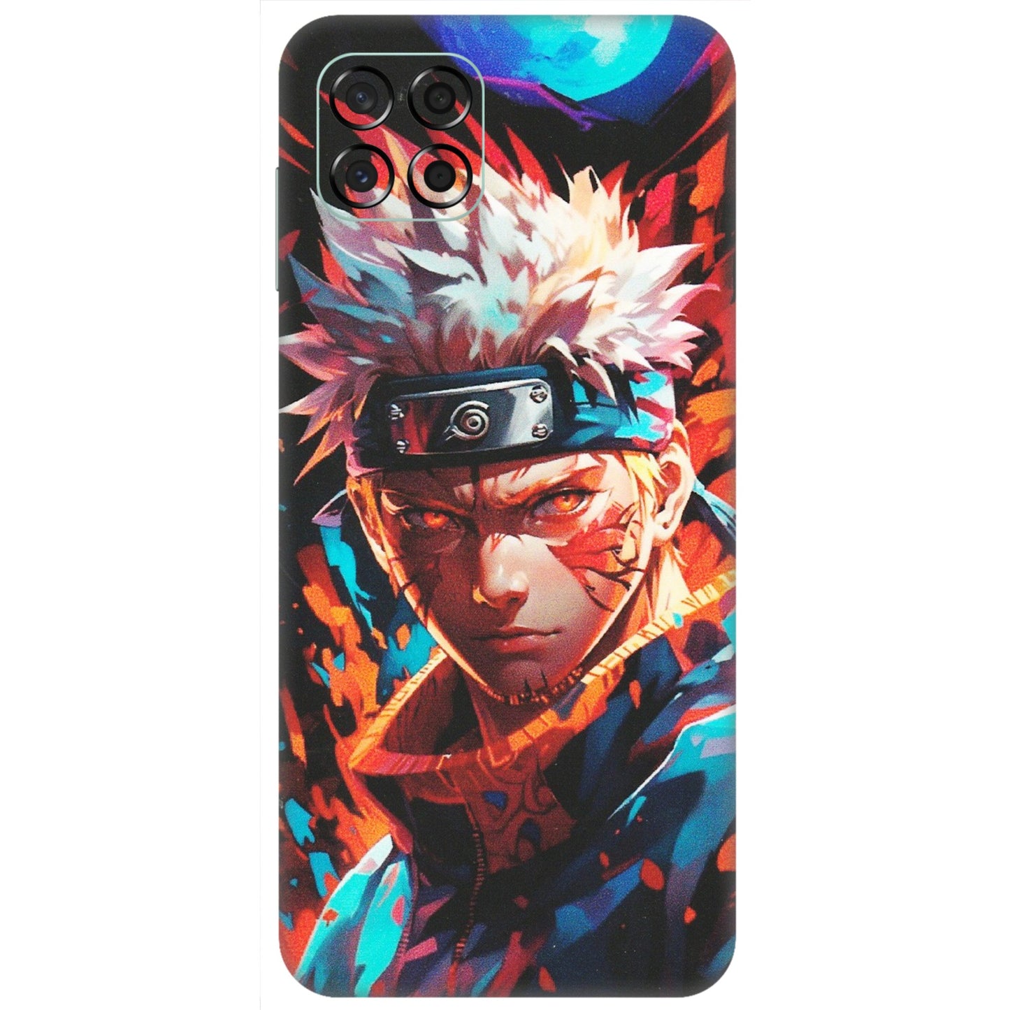 Samsung M/F/Note/Flip and C Phone Skins (All Models) - Anime Ferocious Character - Matte Finish (M-44) Samsung Galaxy M53 (5G)
