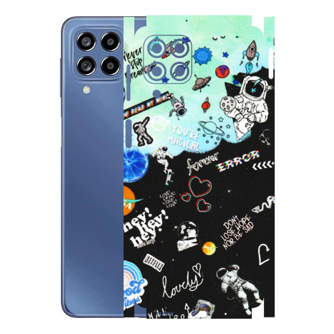Samsung M/F/Note/Flip and C Phone Skins (All Models) - Living In A Space Dream - Matte Finish (M-46) Samsung Galaxy M53 (5G)