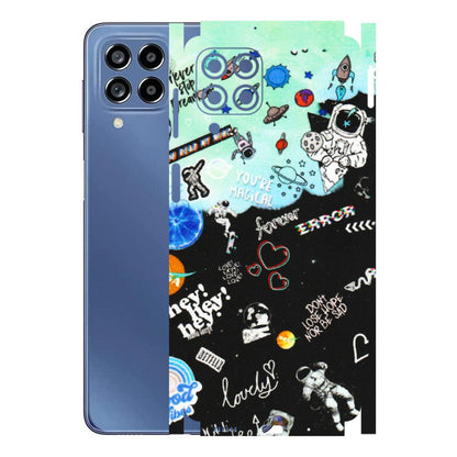 Samsung M/F/Note/Flip and C Phone Skins (All Models) - Living In A Space Dream - Matte Finish (M-46) Samsung Galaxy M53 (5G)