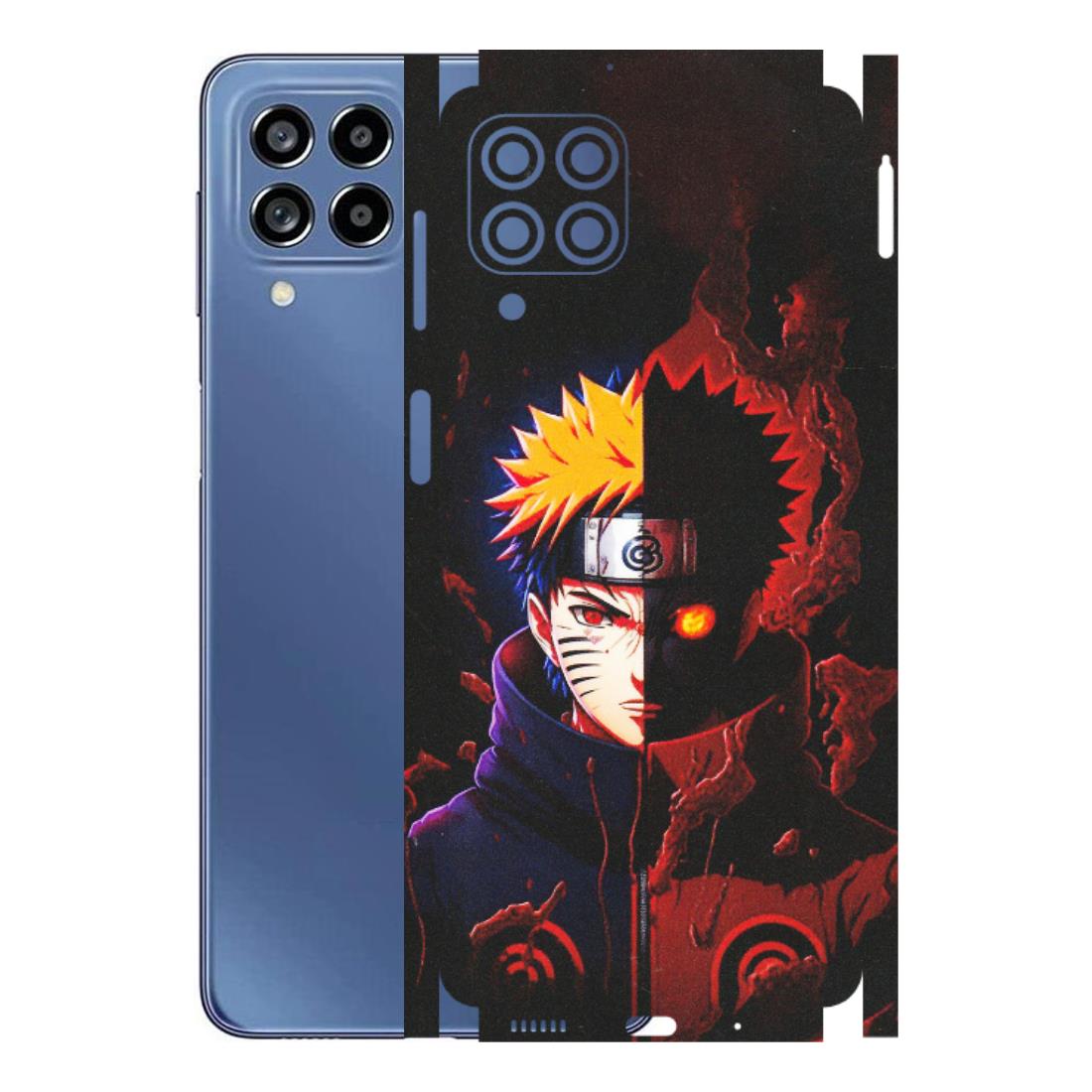 Samsung M/F/Note/Flip and C Phone Skins (All Models) - Naruto X Evil - Matte Finish (M-70) Samsung Galaxy M53 (5G)