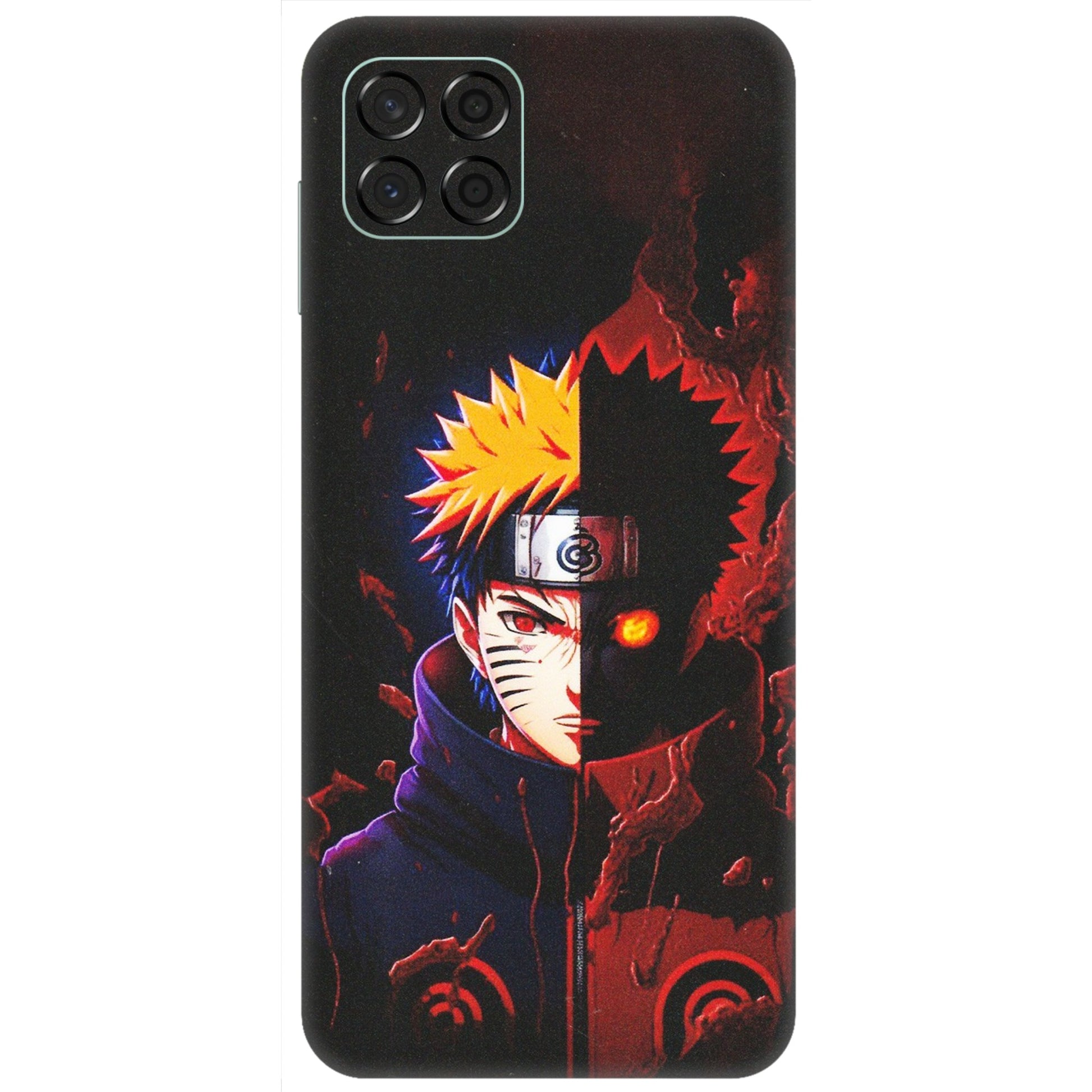Samsung M/F/Note/Flip and C Phone Skins (All Models) - Naruto X Evil - Matte Finish (M-70) Samsung Galaxy M53 (5G)