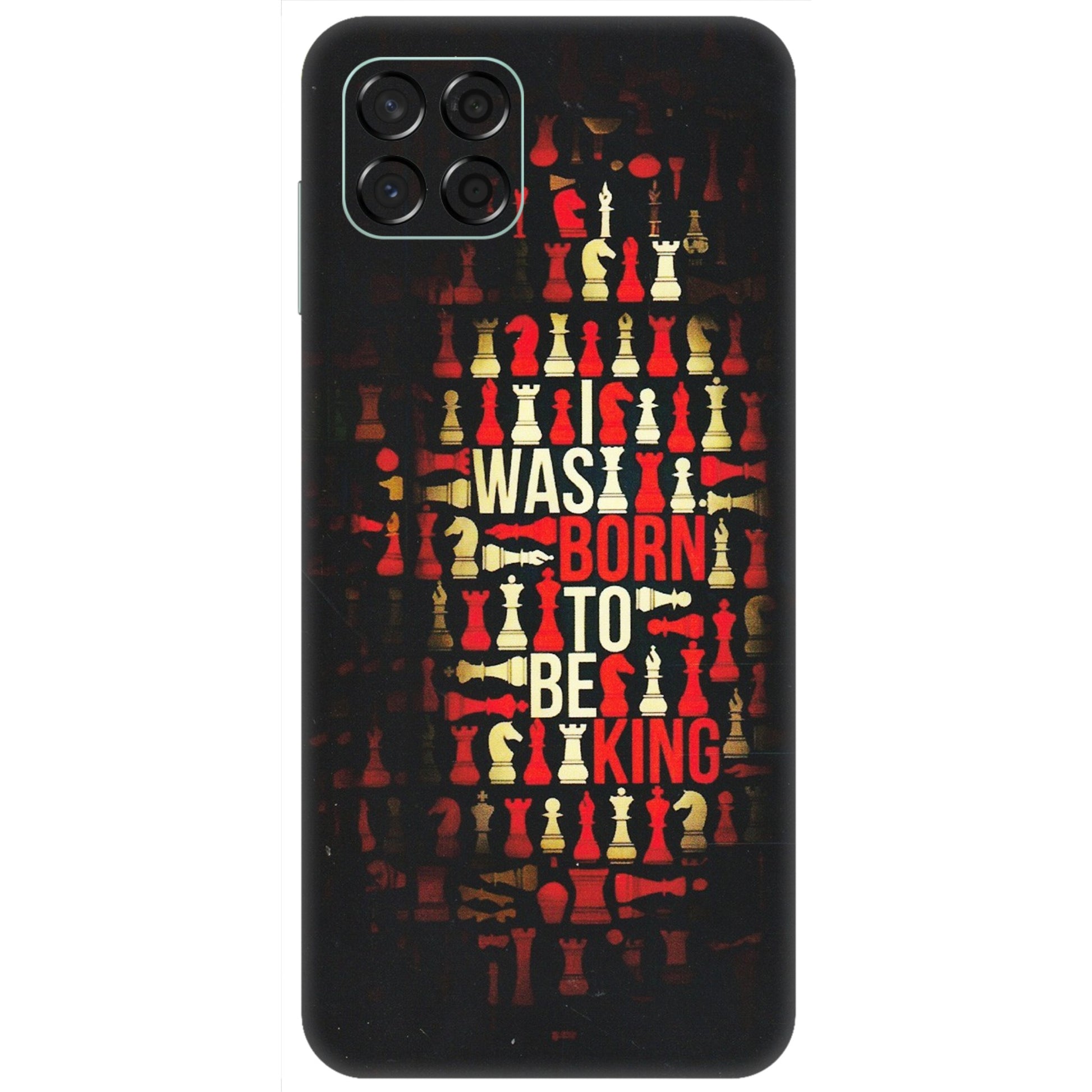 Samsung M/F/Note/Flip and C Phone Skins (All Models) - Born To Be King - Matte Finish (M-73) Samsung Galaxy M53 (5G)