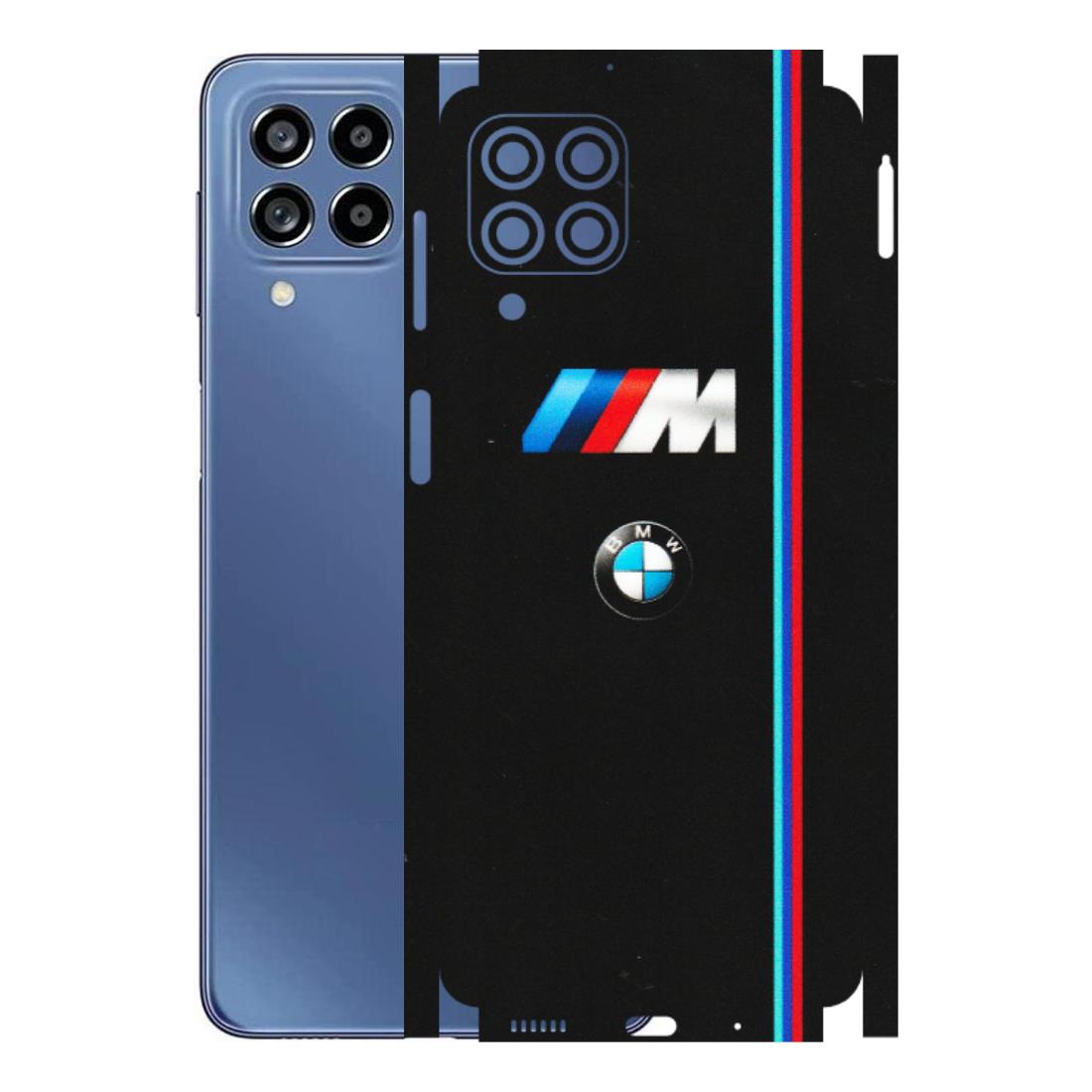Samsung M/F/Note/Flip and C Phone Skins (All Models) - Styling With Black BMW - Matte Finish (M-74) Samsung Galaxy M53 (5G)