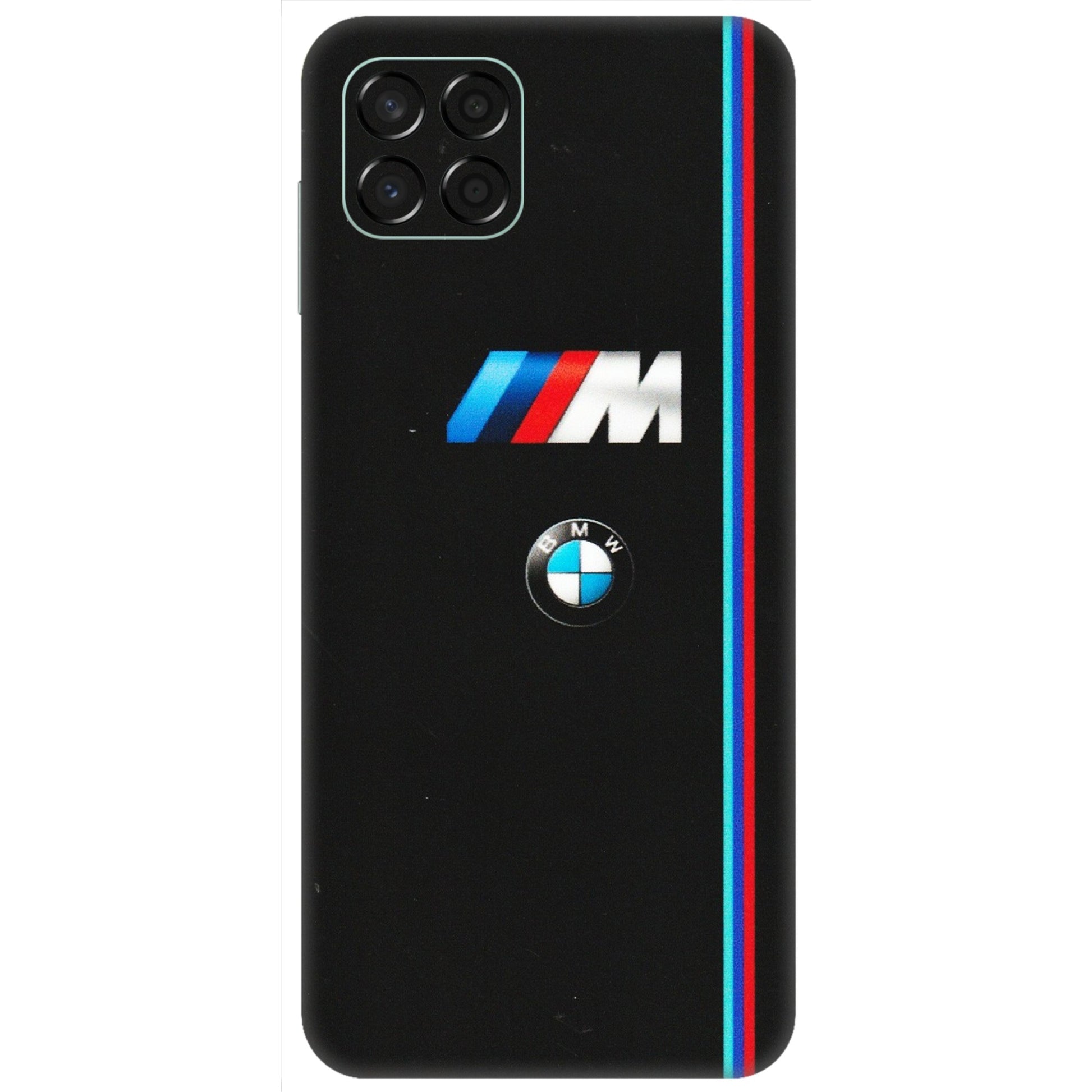 Samsung M/F/Note/Flip and C Phone Skins (All Models) - Styling With Black BMW - Matte Finish (M-74) Samsung Galaxy M53 (5G)