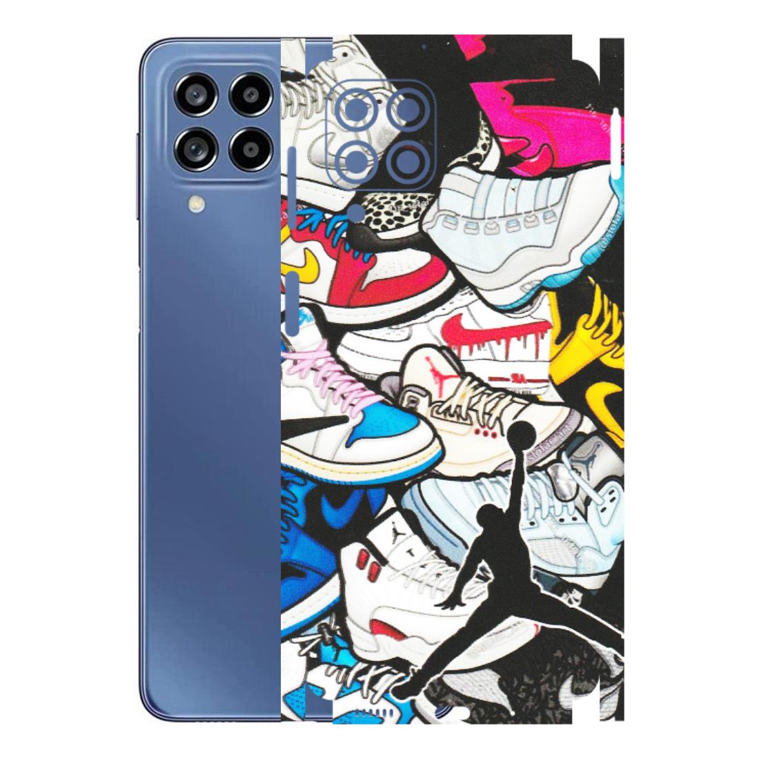 Samsung M/F/Note/Flip and C Phone Skins (All Models) - Jordan Sneakers Fan - Matte Finish (M-80) Samsung Galaxy M53 (5G)