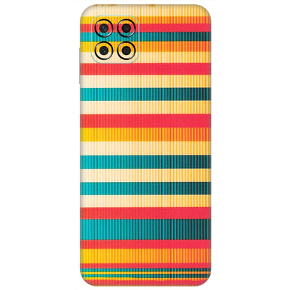 Samsung M/F/Note/Flip and C Phone Skins (All Models) - Colourful Stripes Soothing Effect - Matte Finish (M-86) Samsung Galaxy M53 (5G)