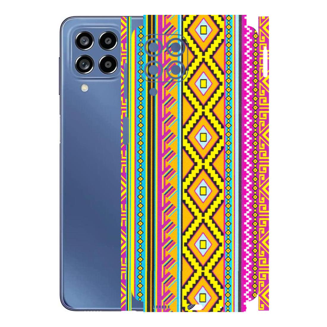 Samsung M/F/Note/Flip and C Phone Skins (All Models) - Thai illustration - Matte Finish (M-89) Samsung Galaxy M53 (5G)