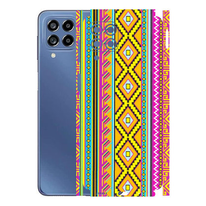 Samsung M/F/Note/Flip and C Phone Skins (All Models) - Thai illustration - Matte Finish (M-89) Samsung Galaxy M53 (5G)