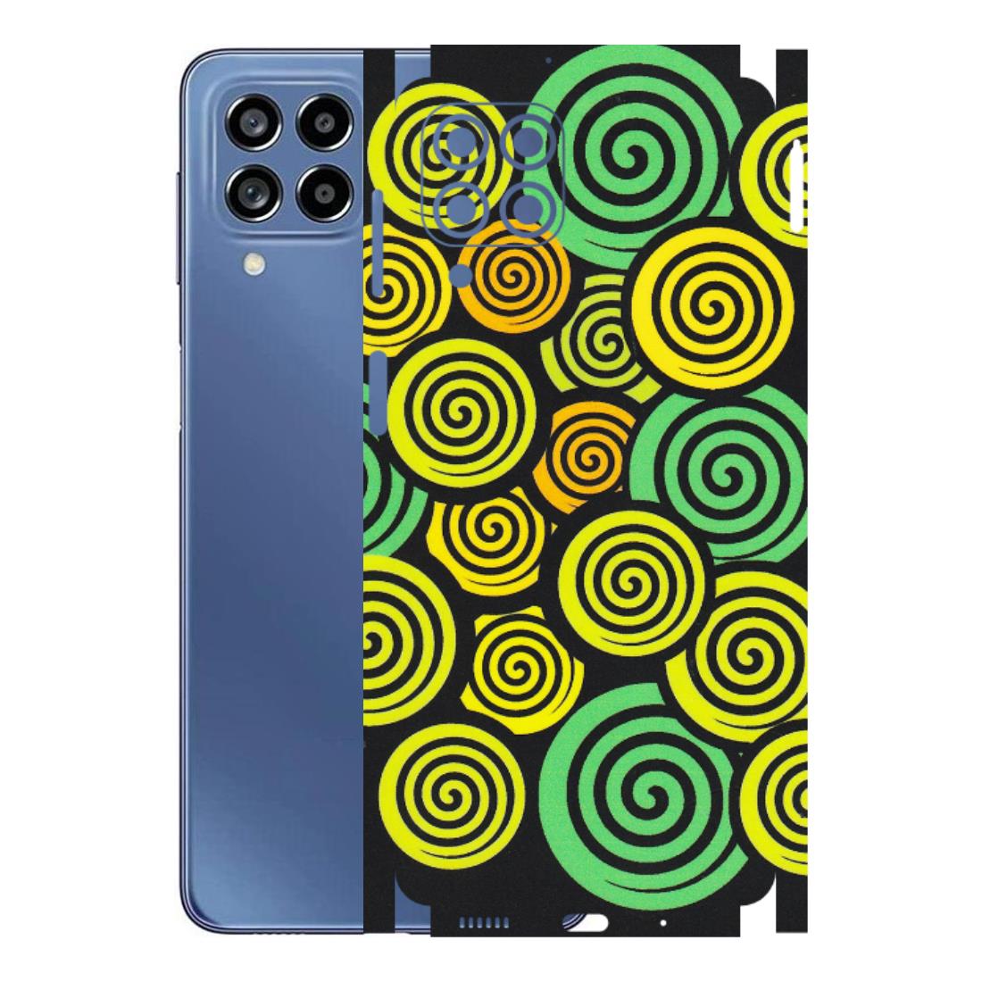 Samsung M/F/Note/Flip and C Phone Skins (All Models) - Crazy Spiral - Matte Finish (M-91) Samsung Galaxy M53 (5G)
