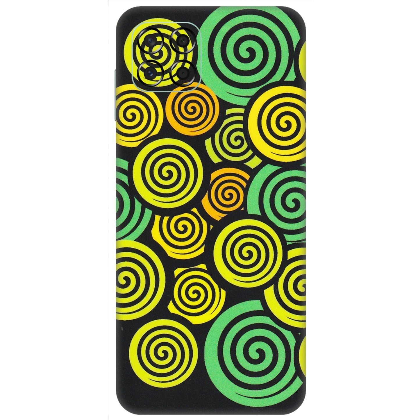 Samsung M/F/Note/Flip and C Phone Skins (All Models) - Crazy Spiral - Matte Finish (M-91) Samsung Galaxy M53 (5G)