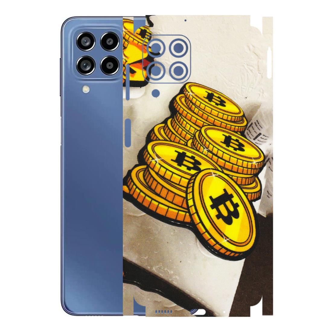 Samsung M/F/Note/Flip and C Phone Skins (All Models) - Billionaire Bitcoin Collection - Matte Finish (M-92) Samsung Galaxy M53 (5G)