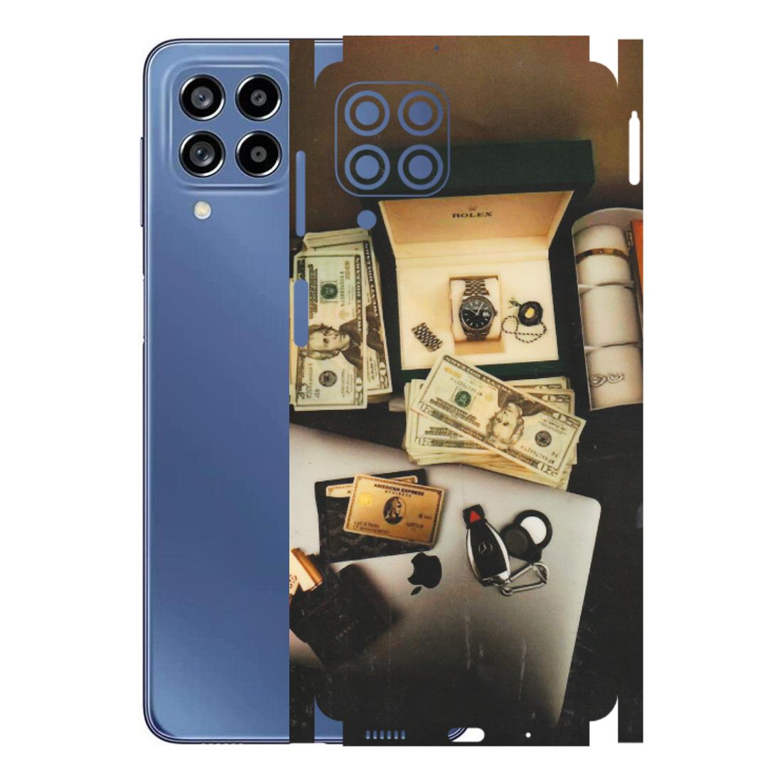 Samsung M/F/Note/Flip and C Phone Skins (All Models) - Luxury Lifestyle - Transparent Finish (T-11) Samsung Galaxy M53 (5G)