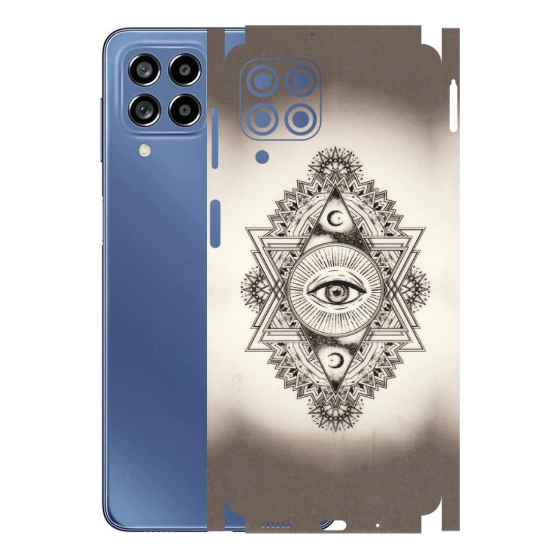 Samsung M/F/Note/Flip and C Phone Skins (All Models) - Illuminati Great Eye - Transparent Finish (T-14) Samsung Galaxy M53 (5G)