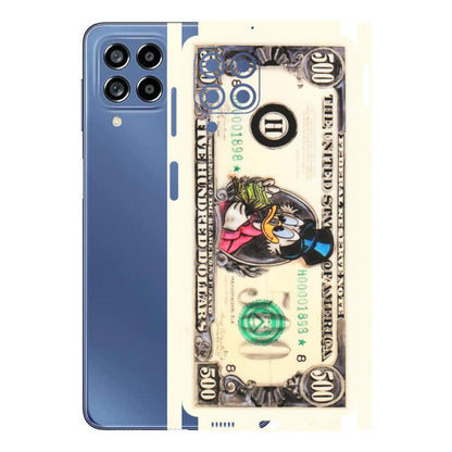 Samsung M/F/Note/Flip and C Phone Skins (All Models) - Five Hundred Dollar Duck - Transparent Finish (T-15) Samsung Galaxy M53 (5G)