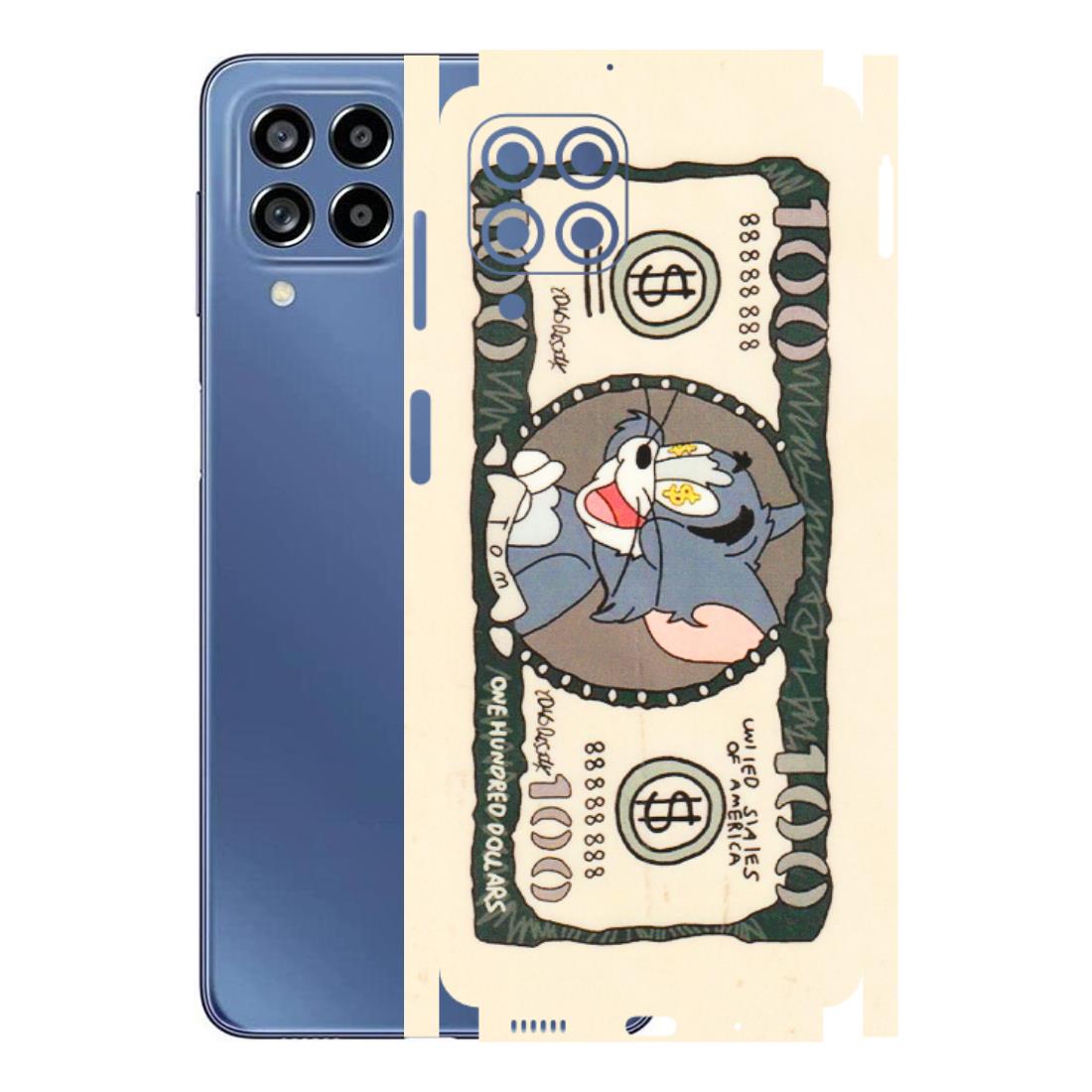 Samsung M/F/Note/Flip and C Phone Skins (All Models) - One Hundred Dollar Tom - Transparent Finish (T-16) Samsung Galaxy M53 (5G)