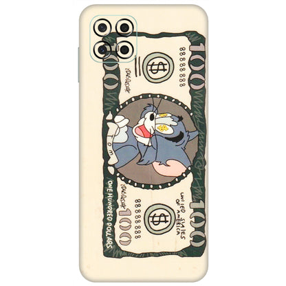 Samsung M/F/Note/Flip and C Phone Skins (All Models) - One Hundred Dollar Tom - Transparent Finish (T-16) Samsung Galaxy M53 (5G)