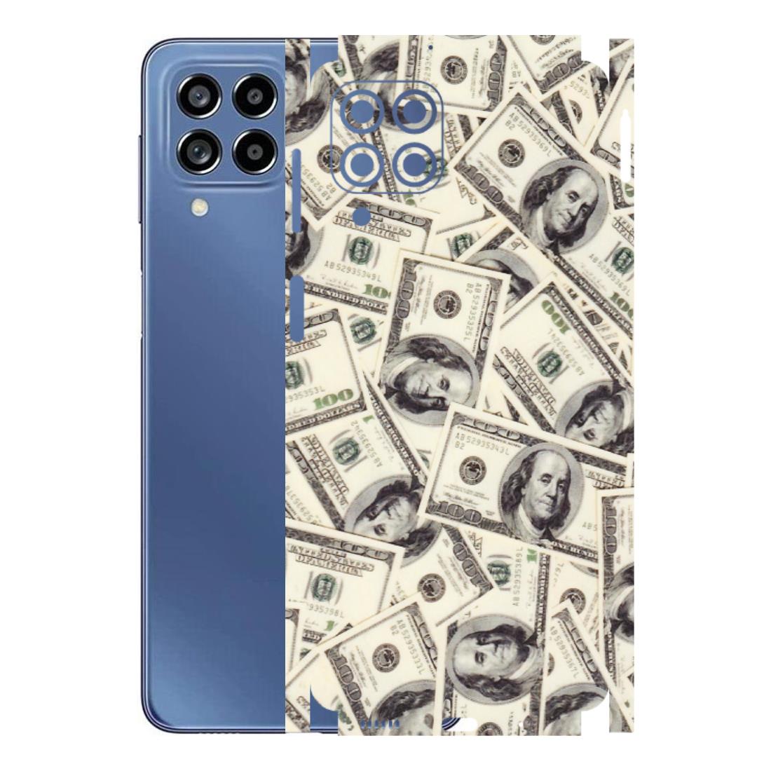 Samsung M/F/Note/Flip and C Phone Skins (All Models) - Dollar Lover - Transparent Finish (T-17) Samsung Galaxy M53 (5G)