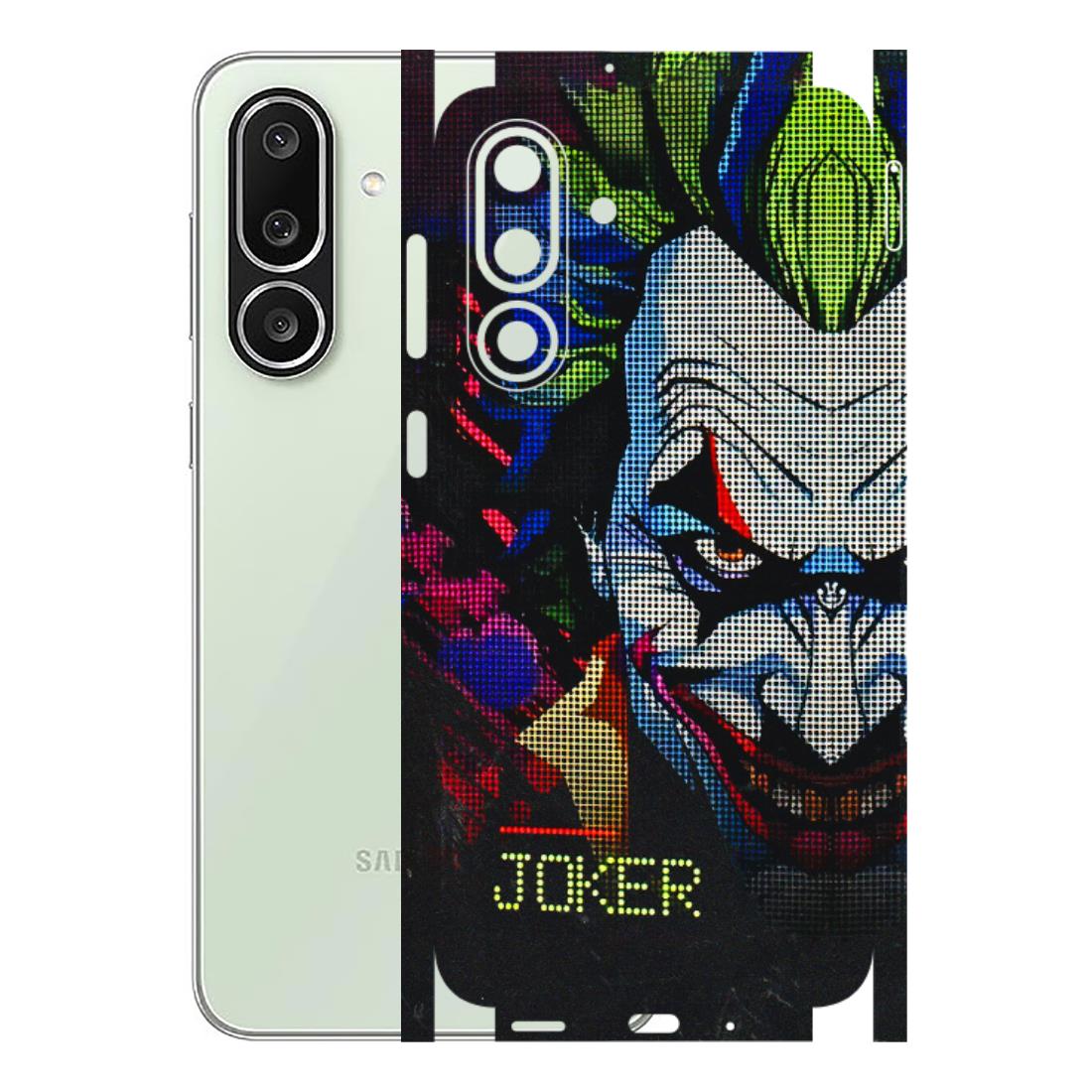 Samsung M/F/Note/Flip and C Phone Skins (All Models) - Joker Dot Matrix - 3D Embossed Finish (L-08) Samsung Galaxy M56