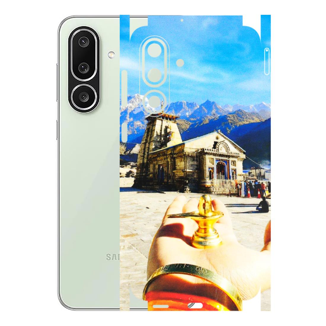 Samsung M/F/Note/Flip and C Phone Skins (All Models) - Beauty of Kedarnath - 3D Embossed Finish (L-108) Samsung Galaxy M56