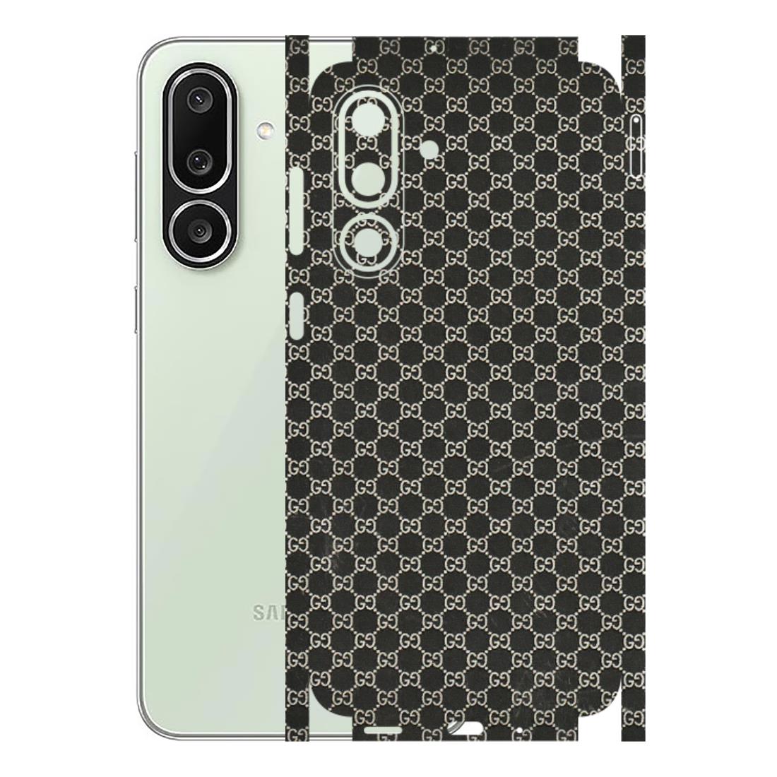 Samsung M/F/Note/Flip and C Phone Skins (All Models) - Black G Print - 3D Embossed Finish (L-109) Samsung Galaxy M56