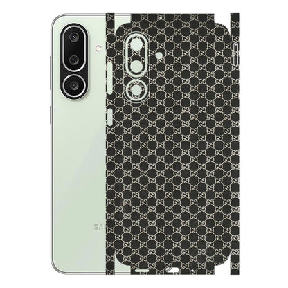 Samsung M/F/Note/Flip and C Phone Skins (All Models) - Black G Print - 3D Embossed Finish (L-109) Samsung Galaxy M56