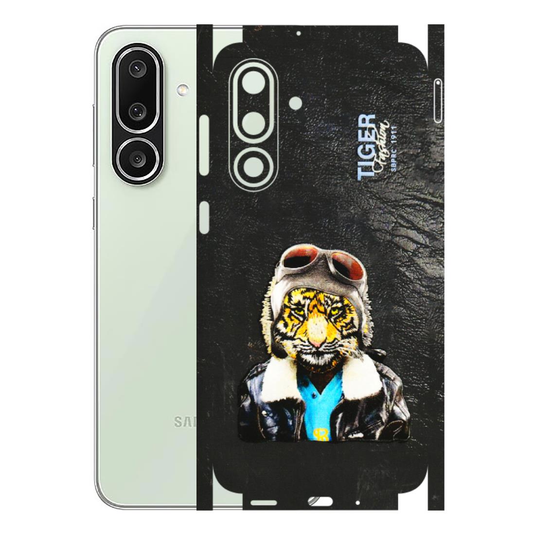 Samsung M/F/Note/Flip and C Phone Skins (All Models) - Rider Tiger - 3D Embossed Finish (L-113) Samsung Galaxy M56
