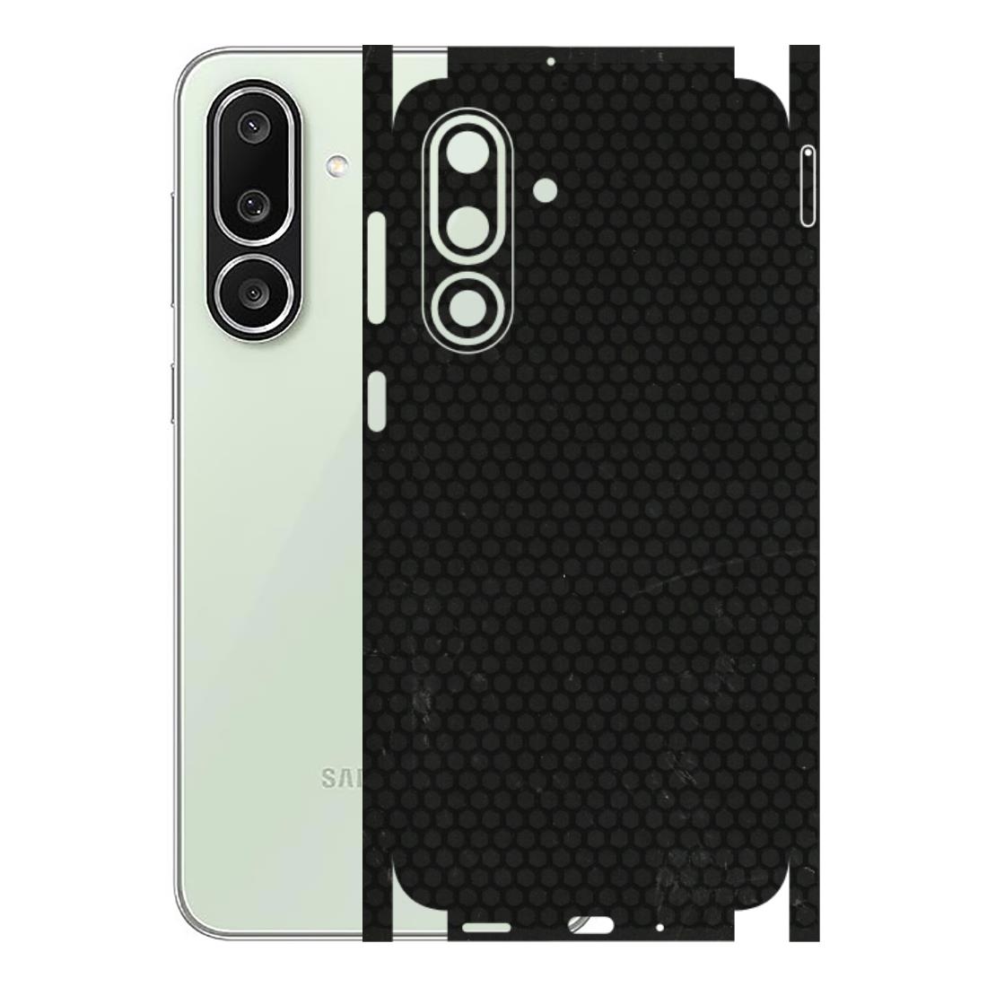 Samsung M/F/Note/Flip and C Phone Skins (All Models) - Black honeycomb - 3D Embossed Finish (L-114) Samsung Galaxy M56