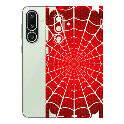 Samsung M/F/Note/Flip and C Phone Skins (All Models) - Classic Spidey Web - 3D Embossed Finish (L-115) Samsung Galaxy M56