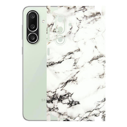 Samsung M/F/Note/Flip and C Phone Skins (All Models) - Black and White Marble Texture - 3D Embossed Finish (L-124) Samsung Galaxy M56