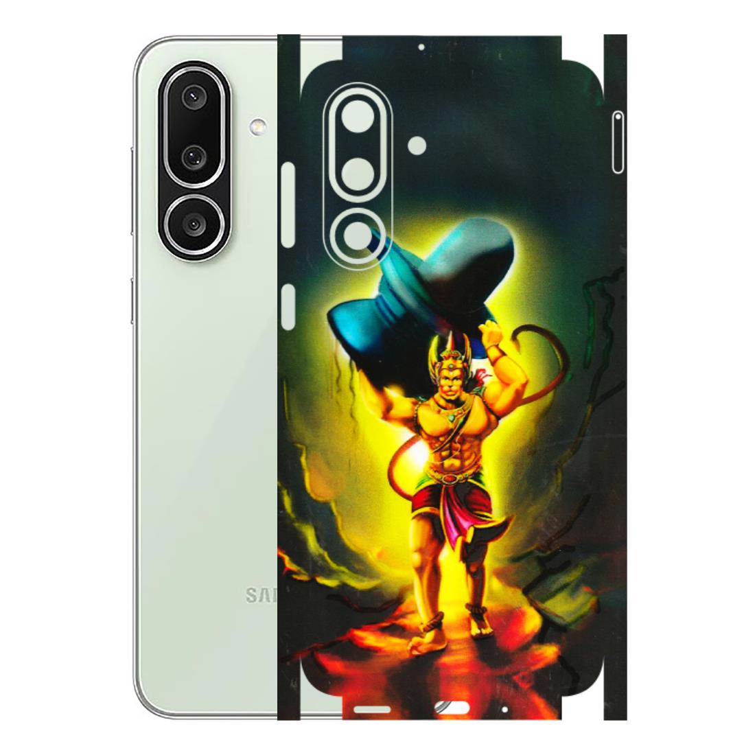 Samsung M/F/Note/Flip and C Phone Skins (All Models) - Hanuman Ji - 3D Embossed Finish (L-128) Samsung Galaxy M56