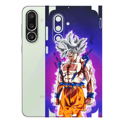 Samsung M/F/Note/Flip and C Phone Skins (All Models) - Goku Purple Anime - 3D Embossed Finish (L-147) Samsung Galaxy M56