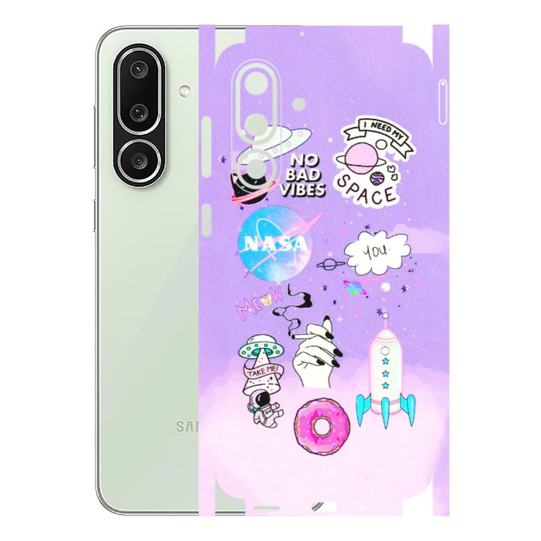 Samsung M/F/Note/Flip and C Phone Skins (All Models) - I Need My Nasa Skin - 3D Embossed Finish (L-149) Samsung Galaxy M56