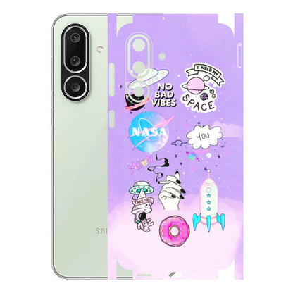 Samsung M/F/Note/Flip and C Phone Skins (All Models) - I Need My Nasa Skin - 3D Embossed Finish (L-149) Samsung Galaxy M56
