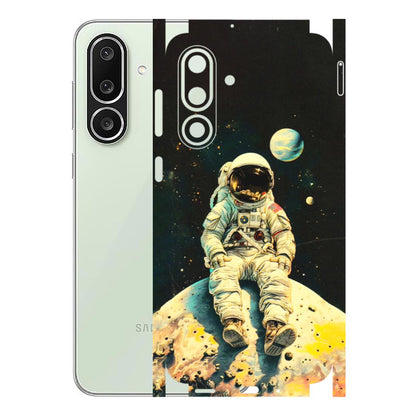 Samsung M/F/Note/Flip and C Phone Skins (All Models) - Astronaut in Space - 3D Embossed Finish (L-16) Samsung Galaxy M56