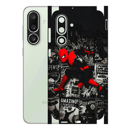 Samsung M/F/Note/Flip and C Phone Skins (All Models) - SpiderMan New - 3D Embossed Finish (L-162) Samsung Galaxy M56