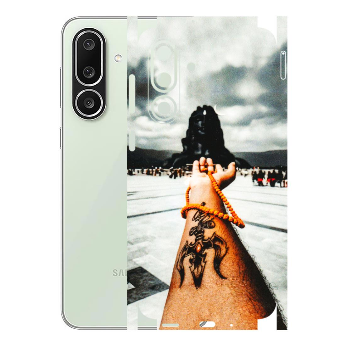 Samsung M/F/Note/Flip and C Phone Skins (All Models) - Jai Adiyogi Mahakaal - 3D Embossed Finish (L-164) Samsung Galaxy M56