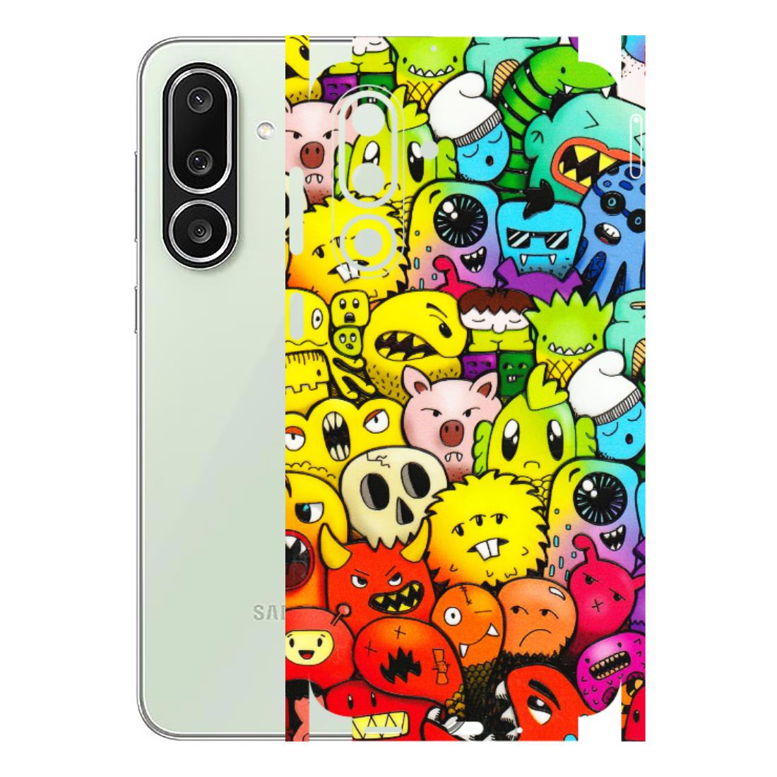 Samsung M/F/Note/Flip and C Phone Skins (All Models) - Angry Funkies - 3D Embossed Finish (L-169) Samsung Galaxy M56