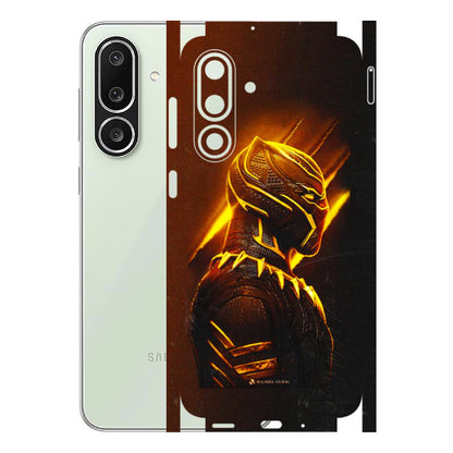 Samsung M/F/Note/Flip and C Phone Skins (All Models) - Gold Black Panther - 3D Embossed Finish (L-181) Samsung Galaxy M56