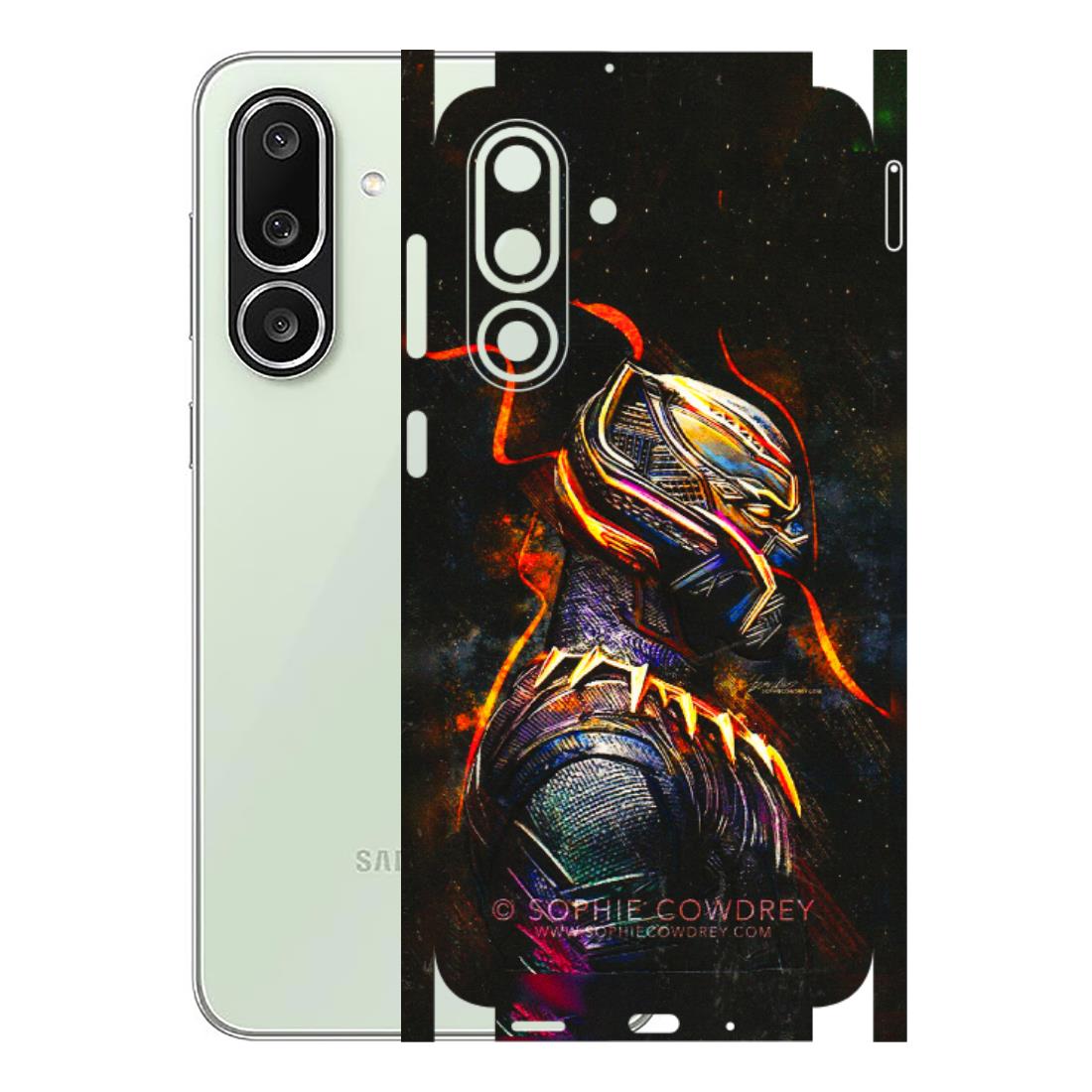 Samsung M/F/Note/Flip and C Phone Skins (All Models) - Black Panther - 3D Embossed Finish (L-190) Samsung Galaxy M56