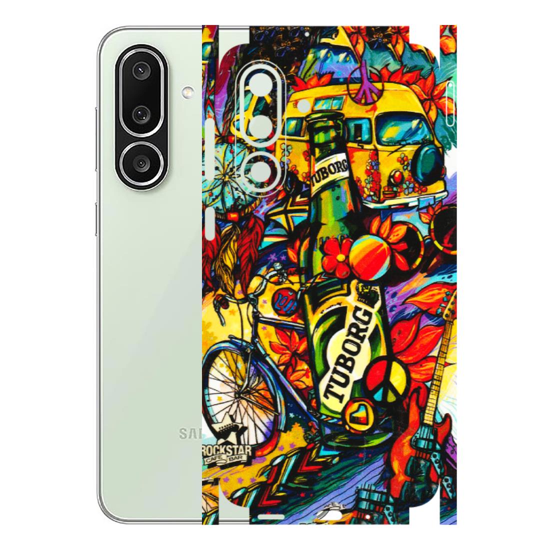 Samsung M/F/Note/Flip and C Phone Skins (All Models) - Cool Beer Bottle - 3D Embossed Finish (L-193) Samsung Galaxy M56