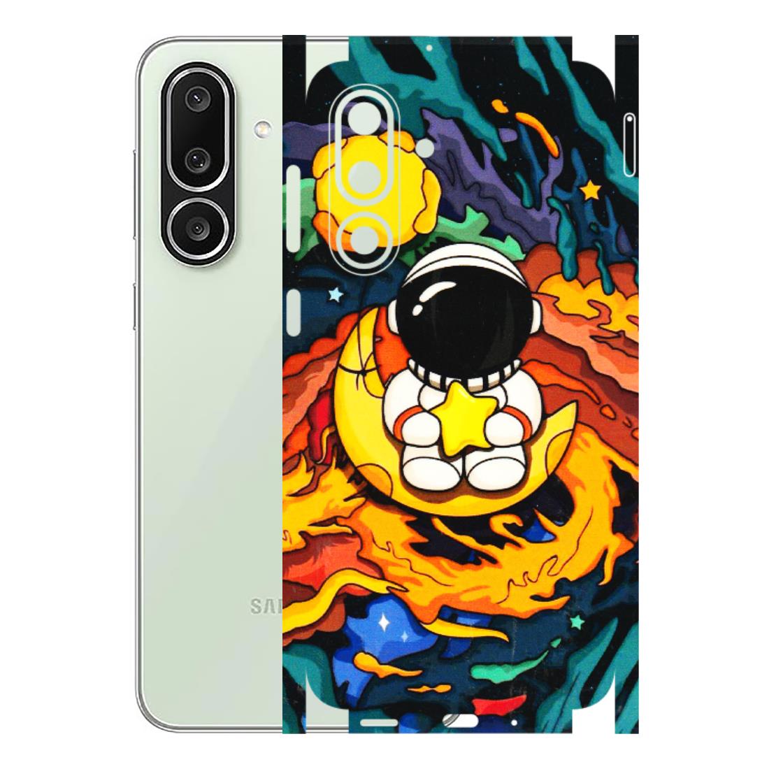 Samsung M/F/Note/Flip and C Phone Skins (All Models) - Baby Astronaut - 3D Embossed Finish (L-197) Samsung Galaxy M56