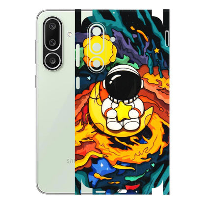 Samsung M/F/Note/Flip and C Phone Skins (All Models) - Baby Astronaut - 3D Embossed Finish (L-197) Samsung Galaxy M56