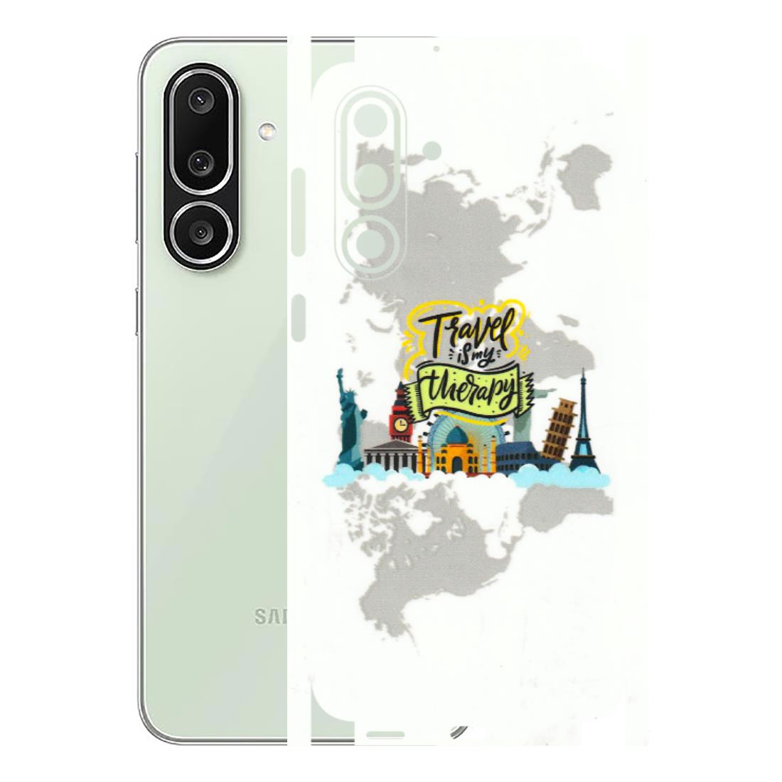Samsung M/F/Note/Flip and C Phone Skins (All Models) - Travel Therapy - 3D Embossed Finish (L-199) Samsung Galaxy M56